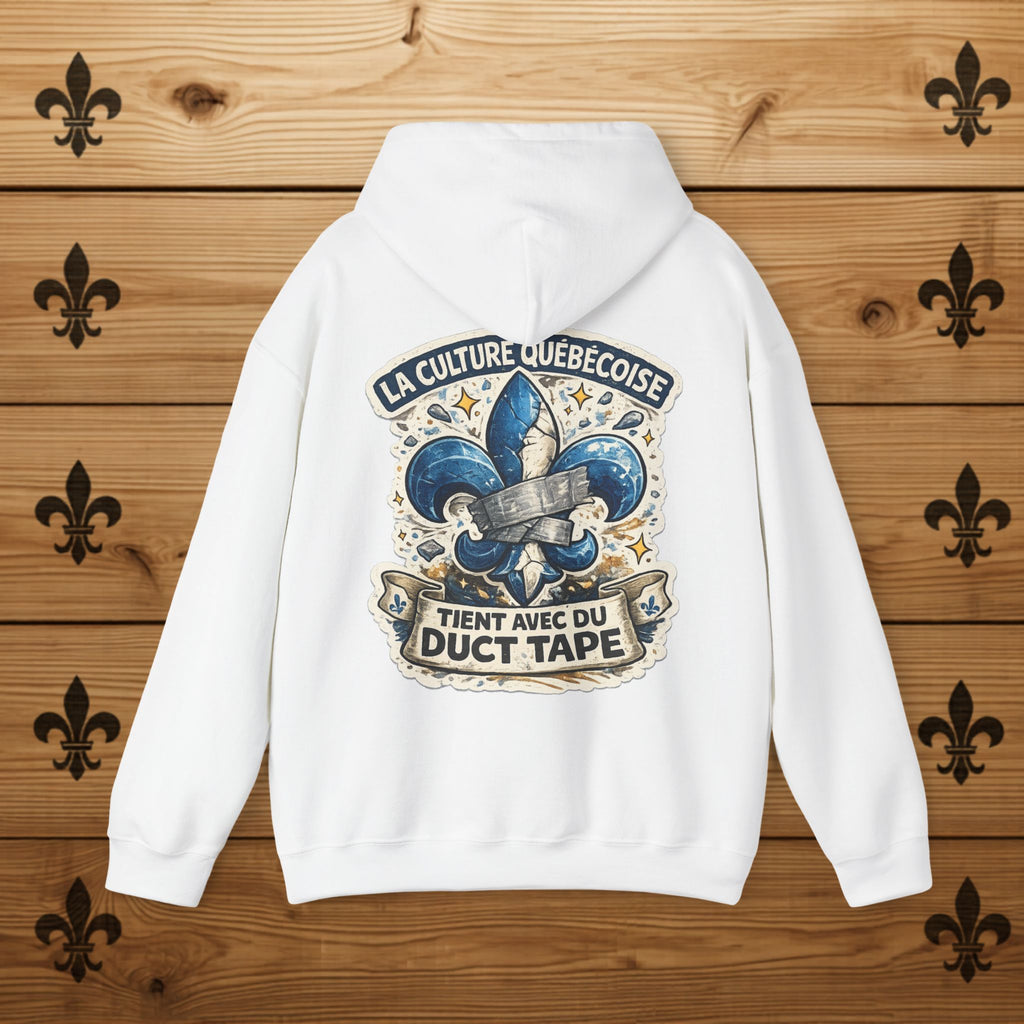 Fleur-de-lys Hoodie Humour Québécois Québec Day Funny Québec Shirt Québec Vintage Hoodie Québécois