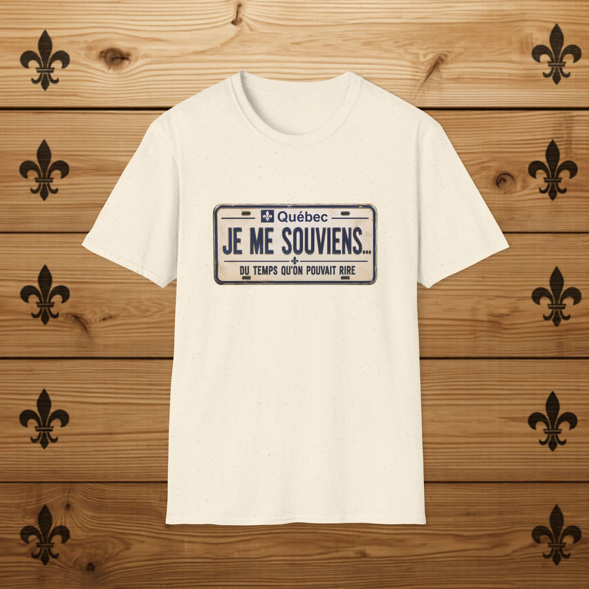 Je Me Souviens Plaque d'immatriculation - T-Shirt