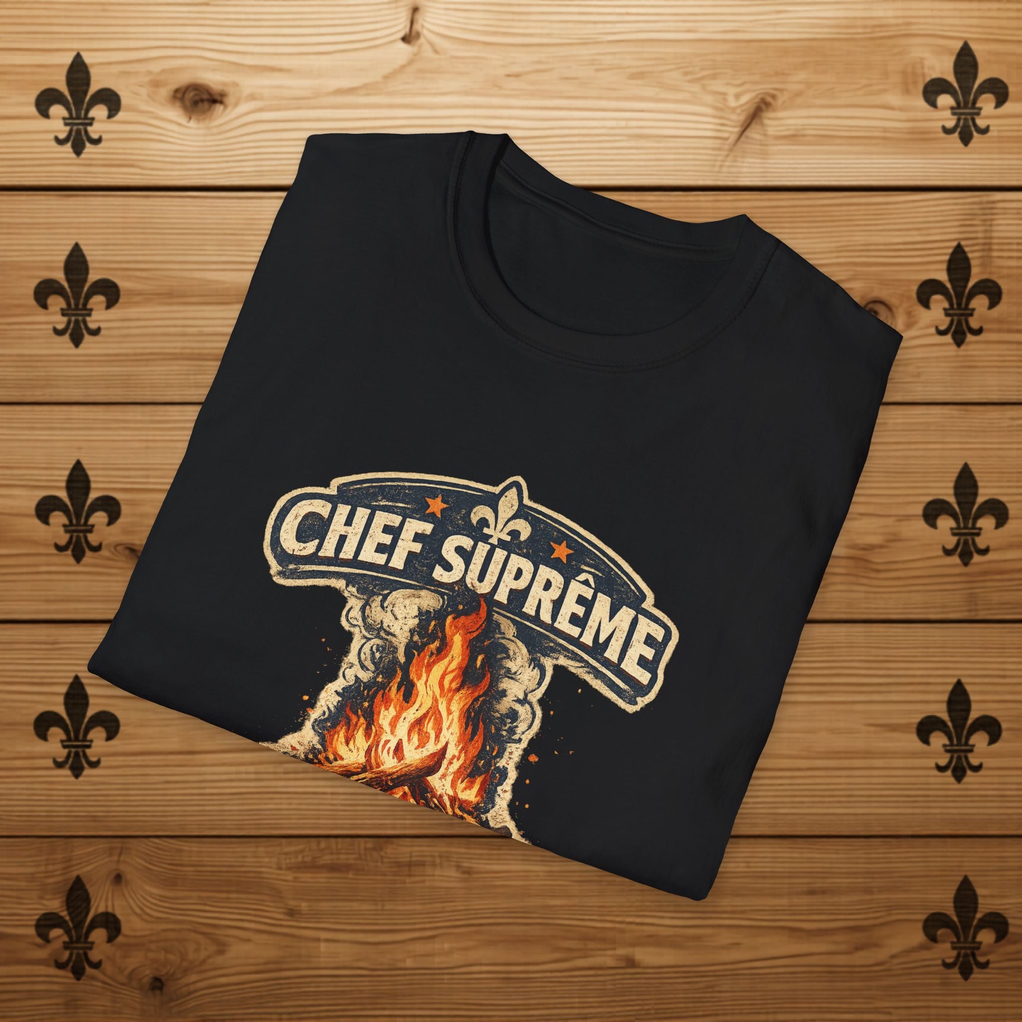 Chef Suprême du Feu de Camp – T-Shirt