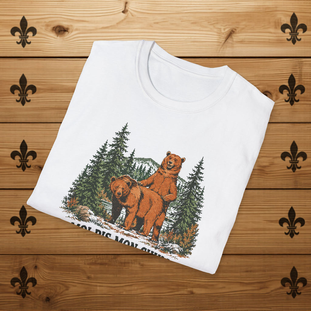Moi pis mon chum ours - T-Shirt