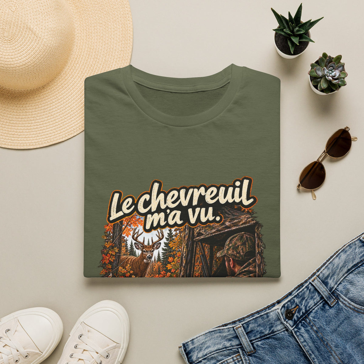 Le Chevreuil m'a vu - T-Shirt