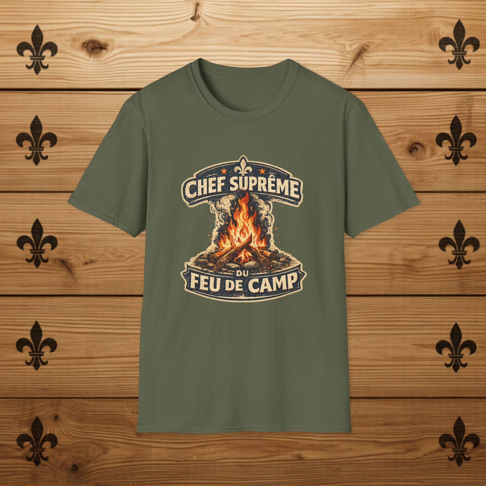 Chef Suprême du Feu de Camp – T-Shirt