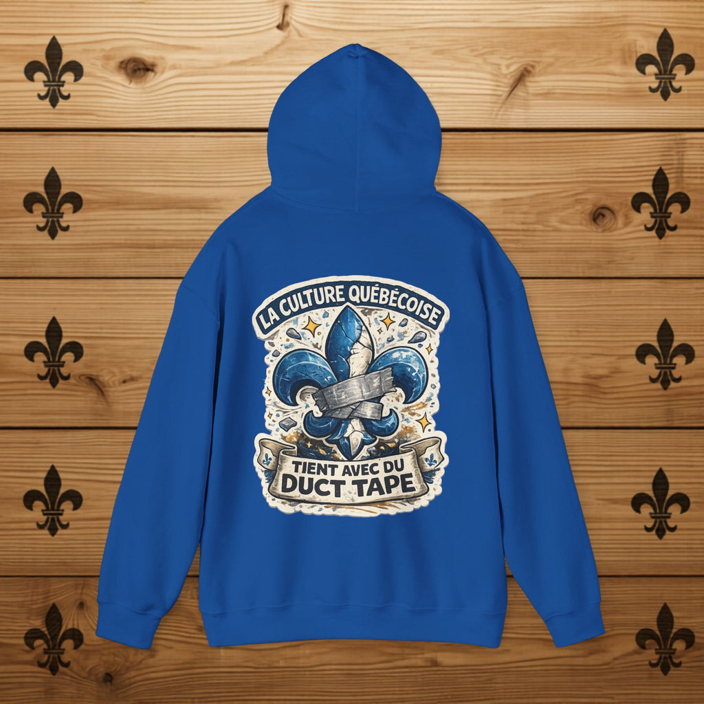Fleur-de-lys Hoodie Humour Québécois Québec Day Funny Québec Shirt Québec Vintage Hoodie Québécois