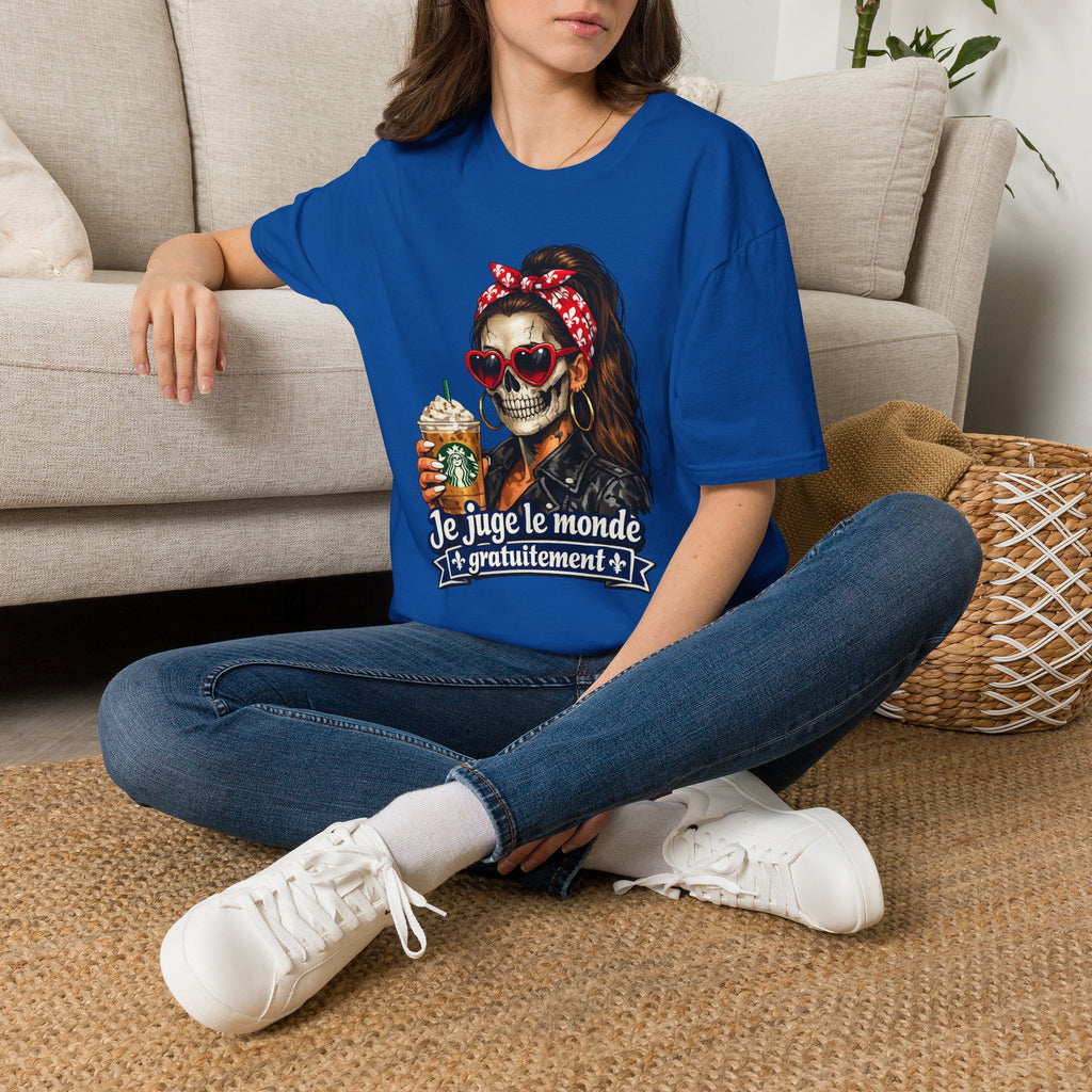 Je juge le monde gratuitement - T-shirt