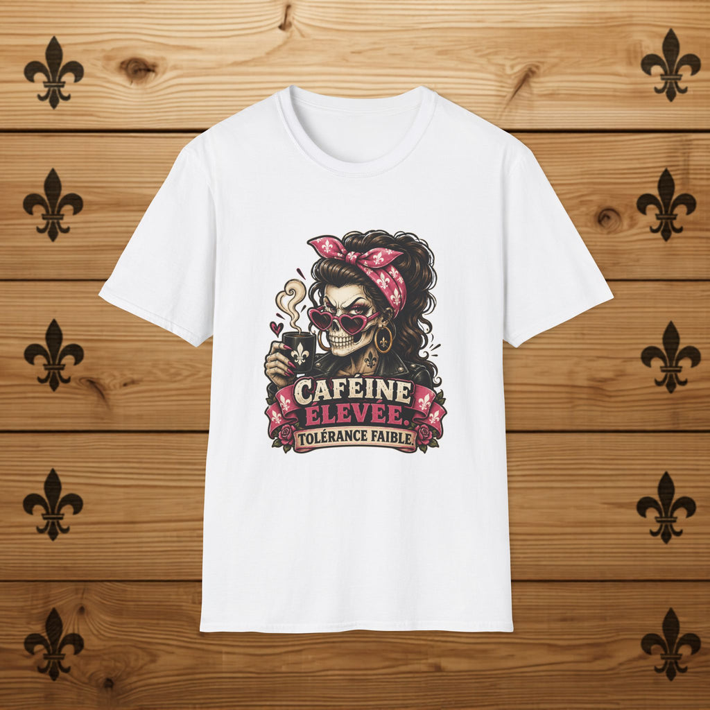 Caféine élevée Tolerance faible - T-Shirt