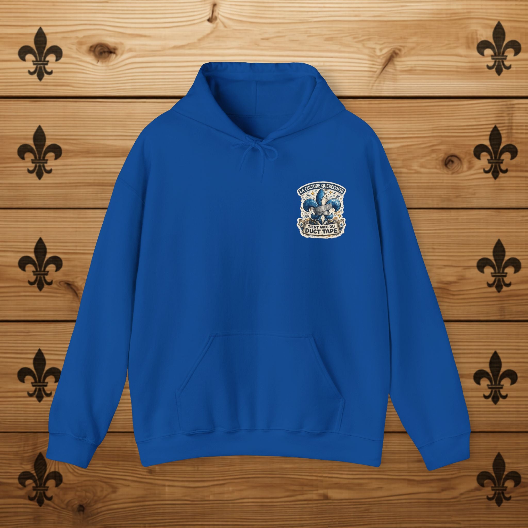 Fleur-de-lys Hoodie Humour Québécois Québec Day Funny Québec Shirt Québec Vintage Hoodie Québécois