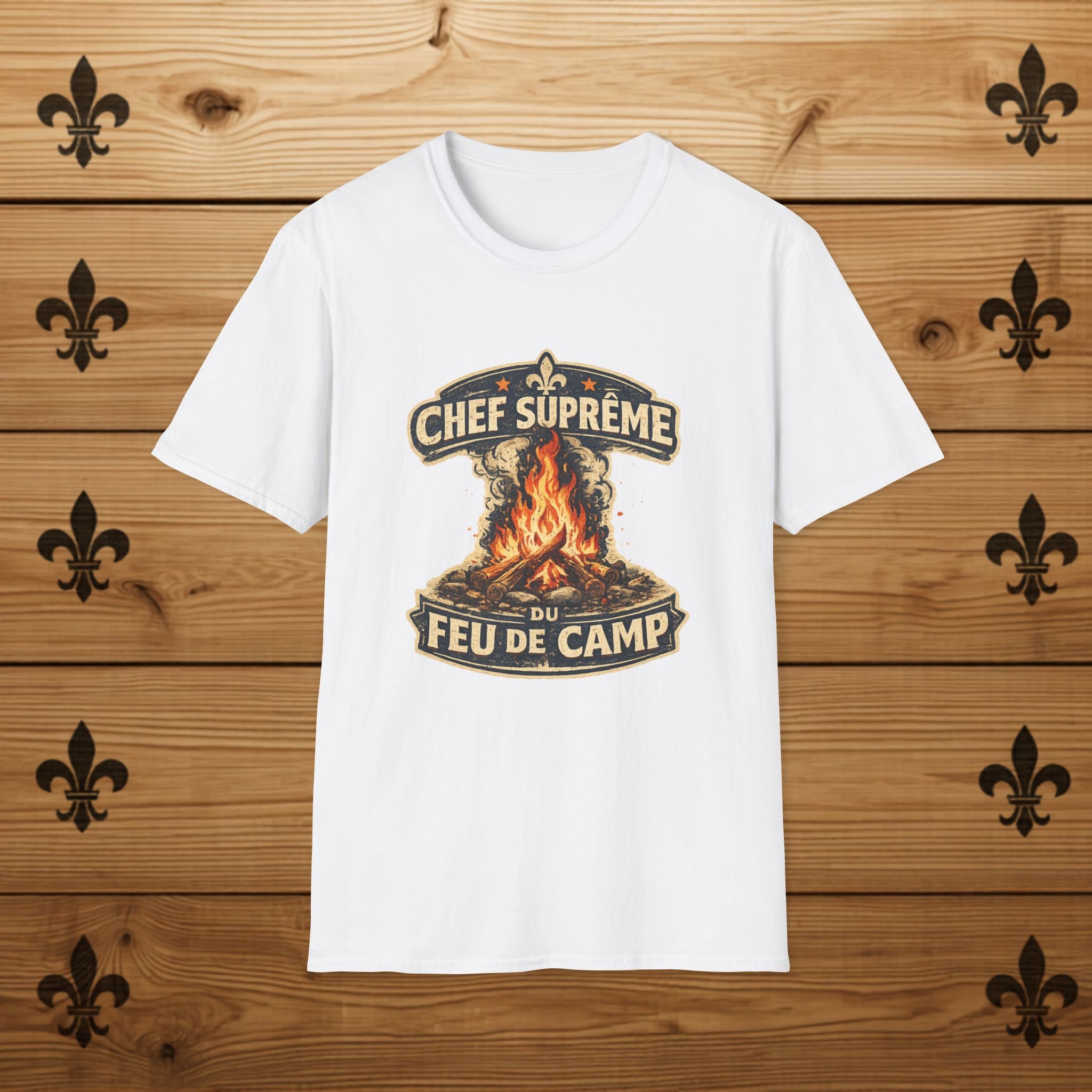 Chef Suprême du Feu de Camp – T-Shirt
