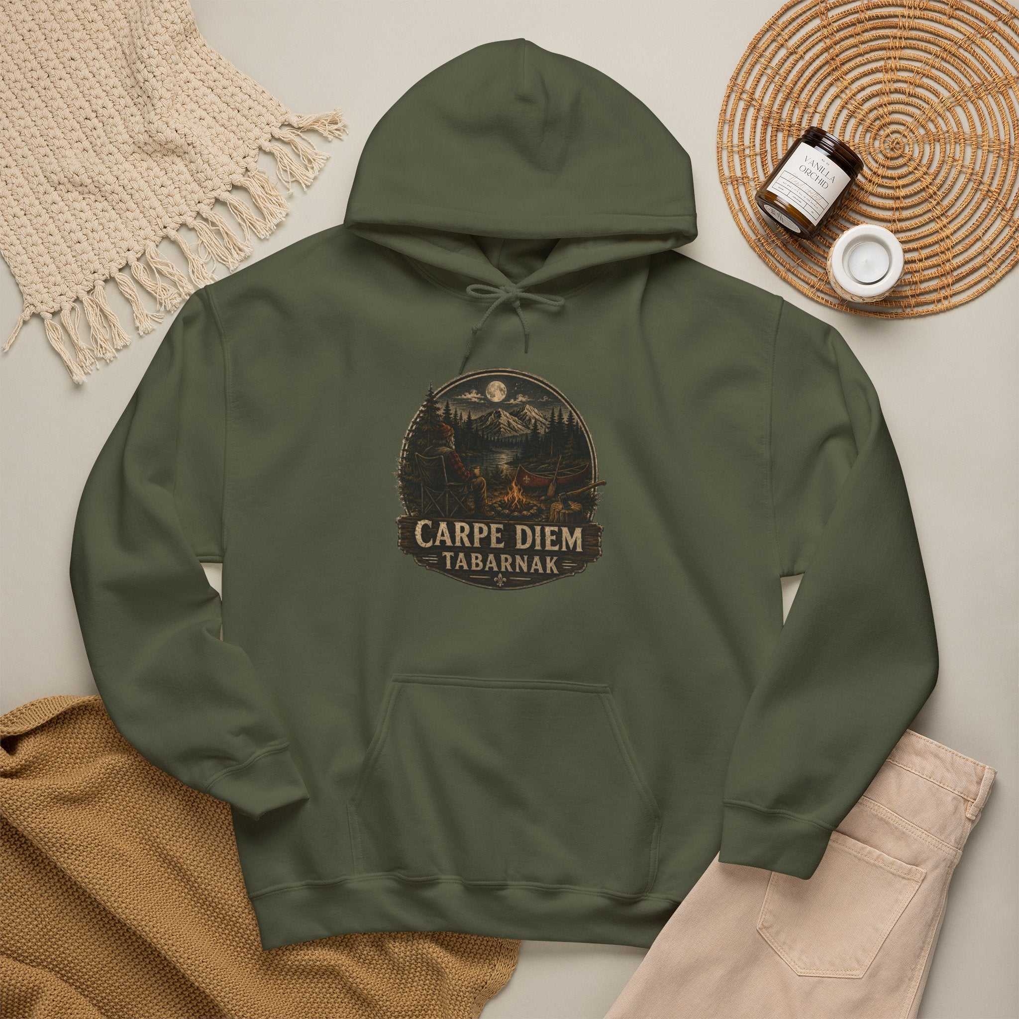 Carpe Diem Tabarnak - Hoodie