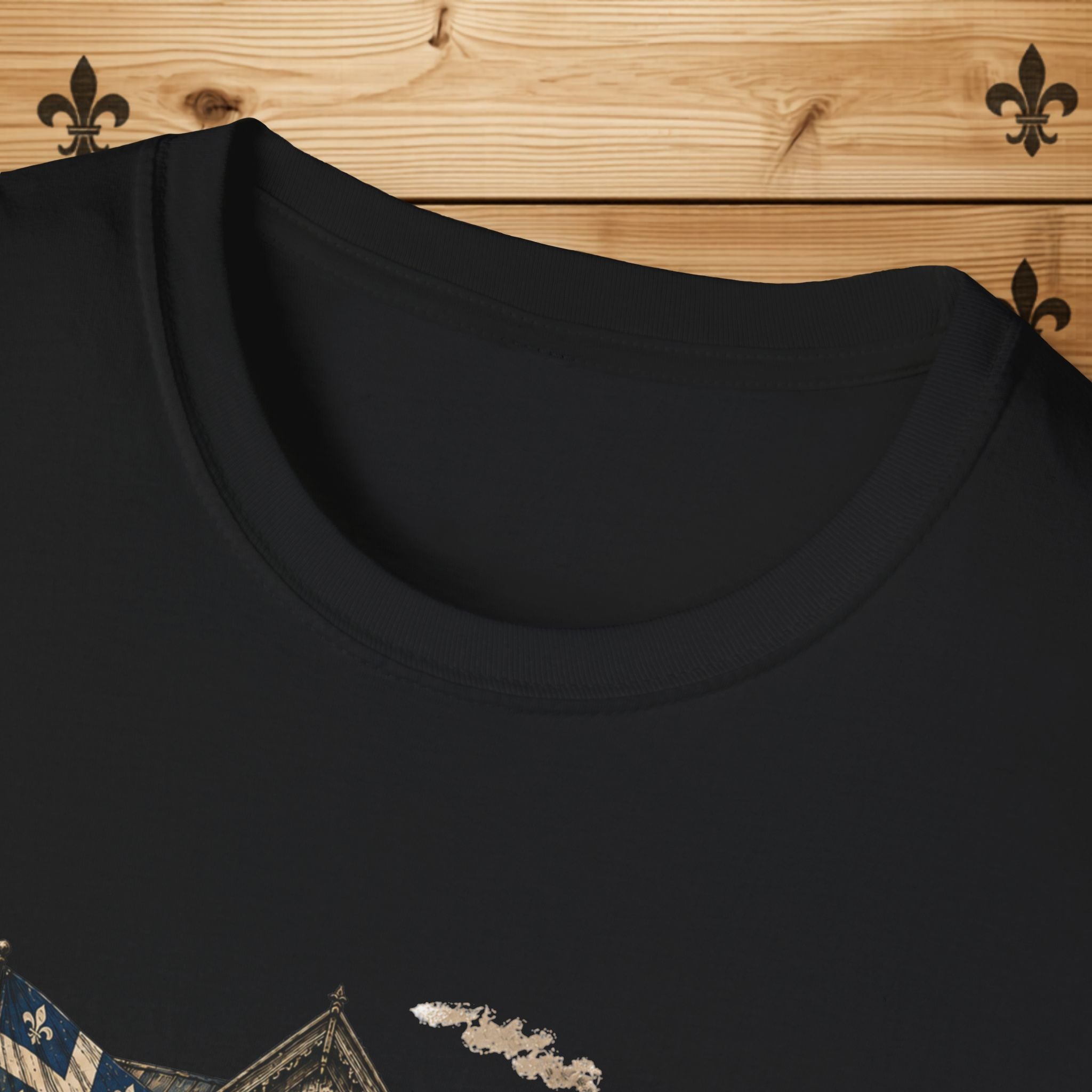 T-Shirt Couple Ferme Hantée Chandail Gothique Québécois Illustration Rustique Americana Couple Halloween