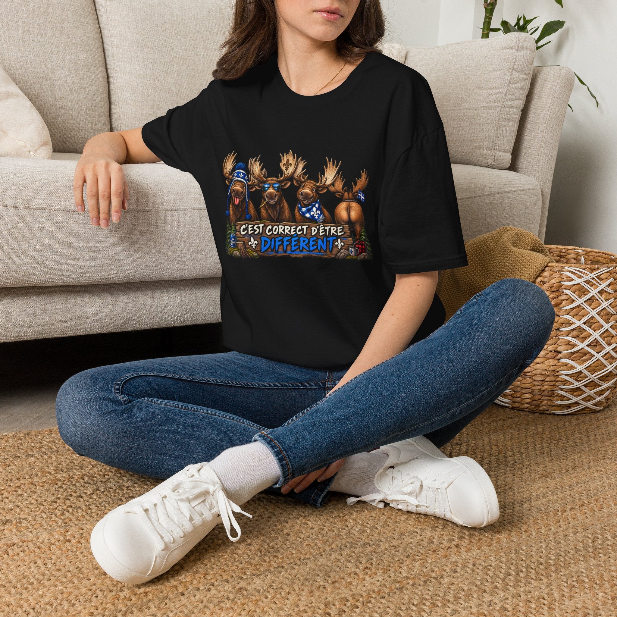 C'est correct d'être différent - T-Shirt