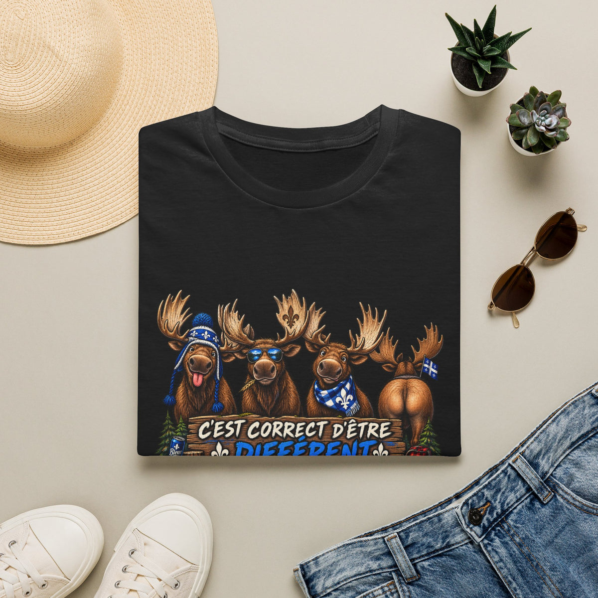 C'est correct d'être différent - T-Shirt