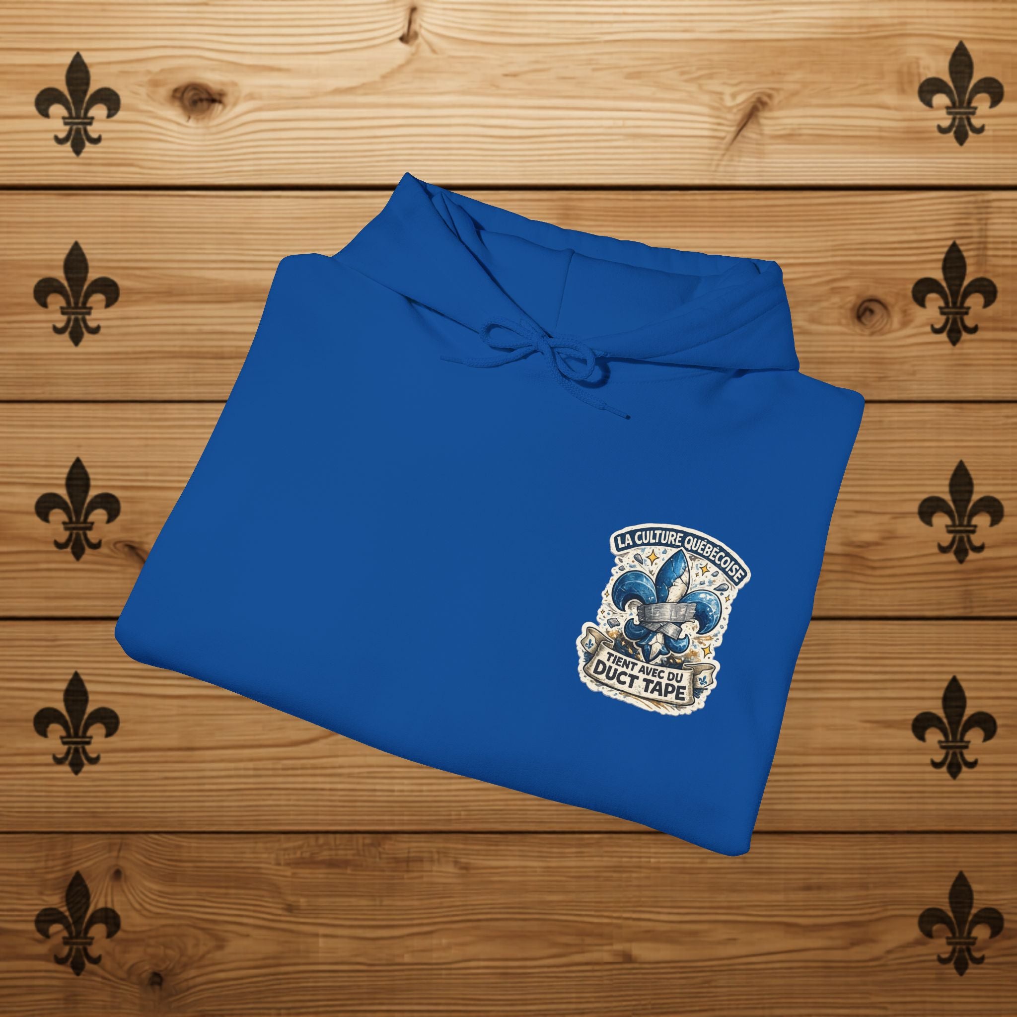 Fleur-de-lys Hoodie Humour Québécois Québec Day Funny Québec Shirt Québec Vintage Hoodie Québécois