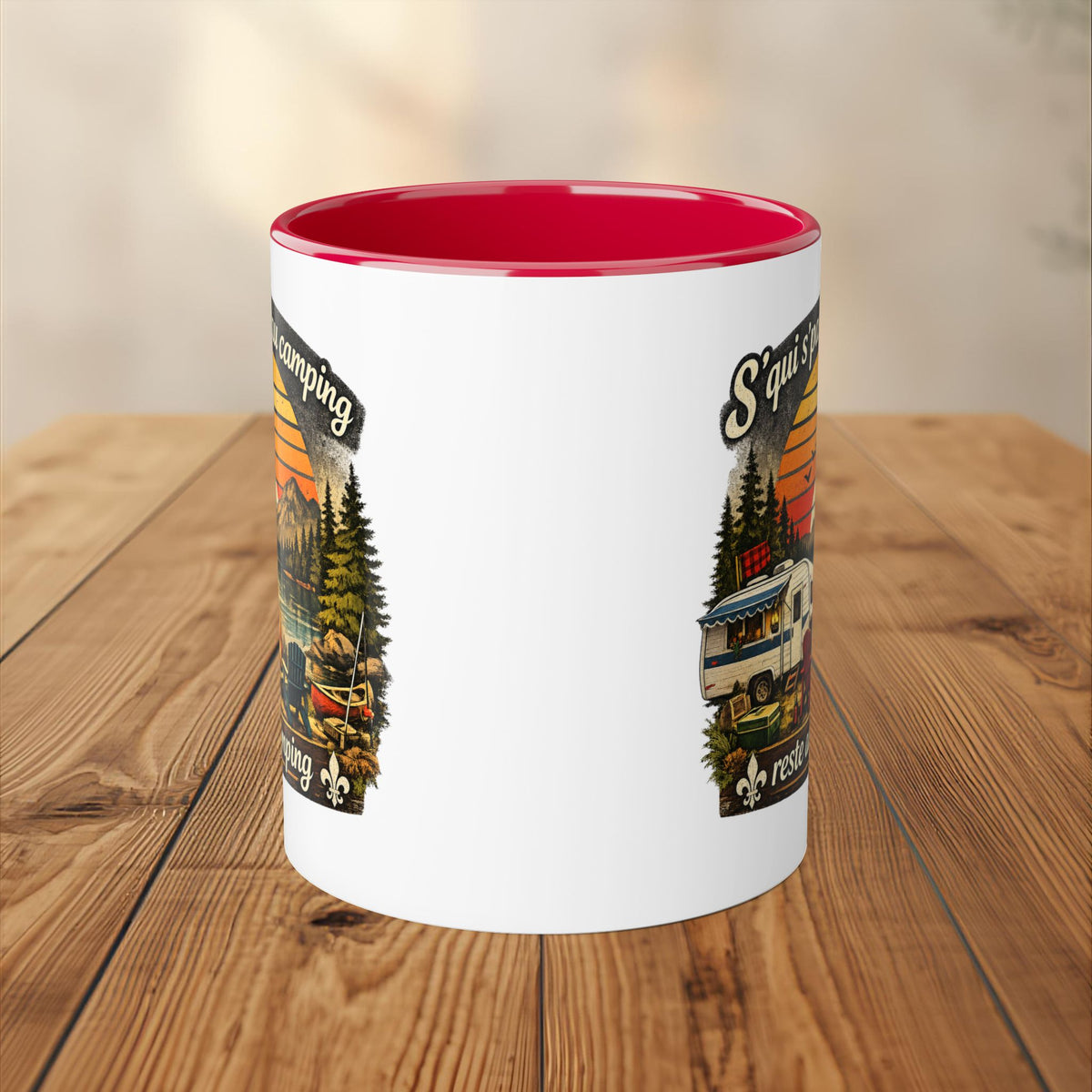 Tasse - S'qui s'passe au camping reste au camping