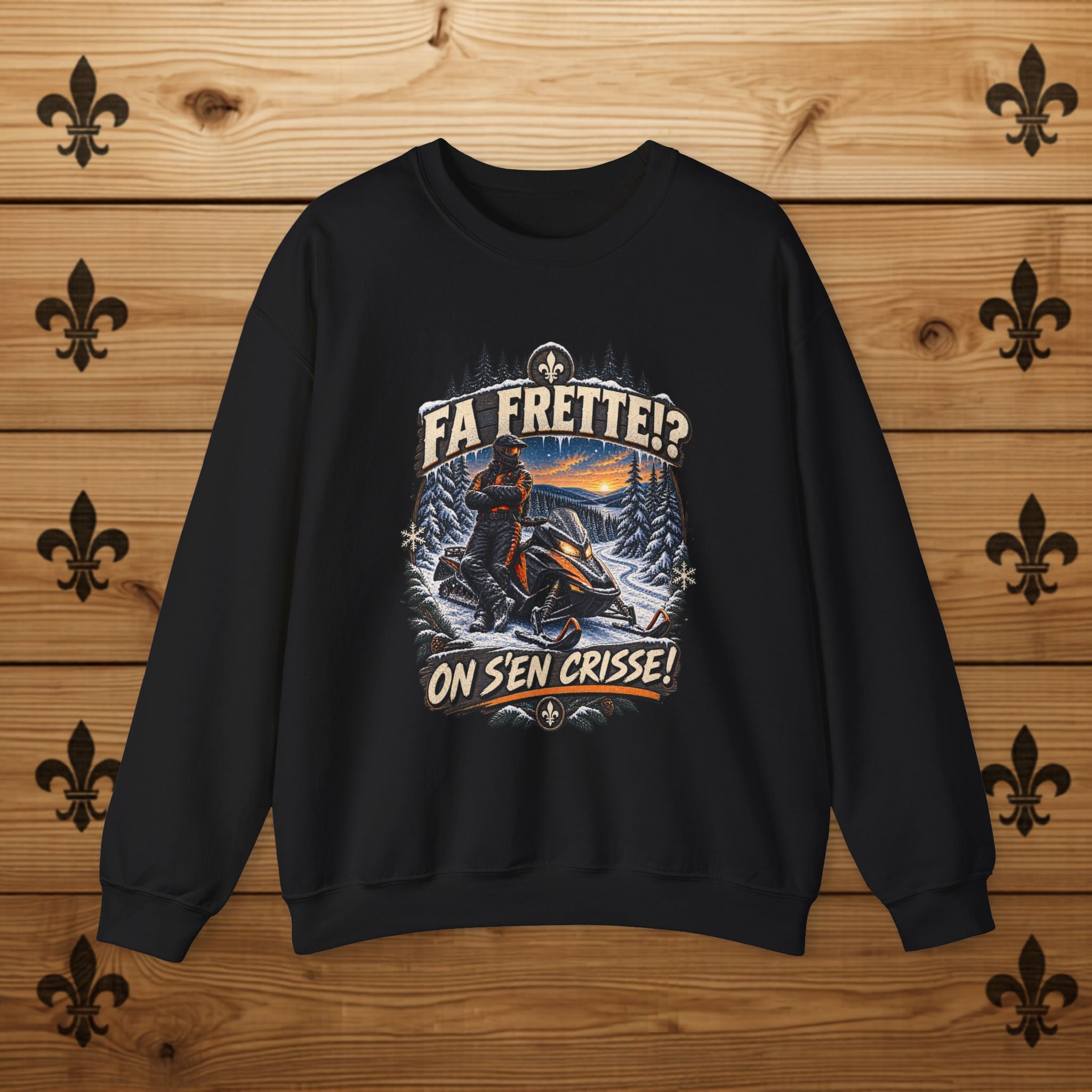 Fa Frette!? On s'en crisse! - T-Shirt