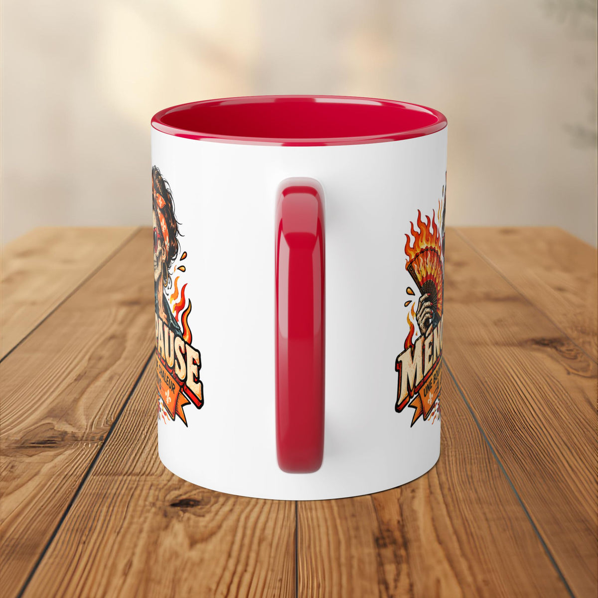 Tasse - Ménopause, une bouffée de chaleur à la fois