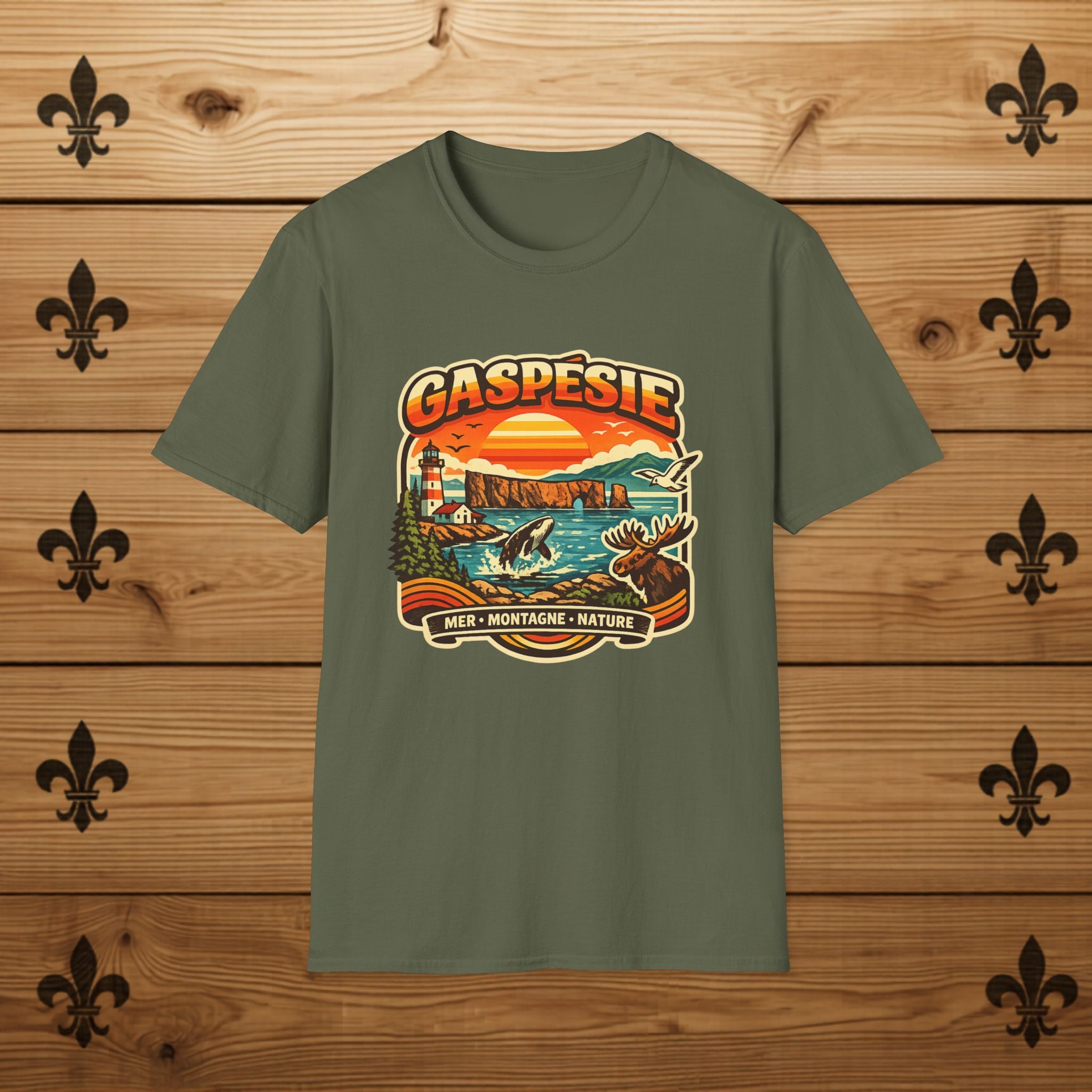 Gaspésie Rocher Percé - T-Shirt