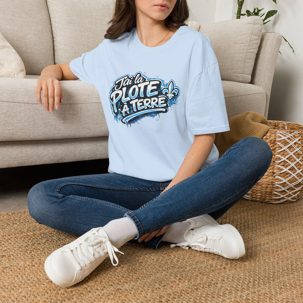 J'ai la plote à terre - T-Shirt