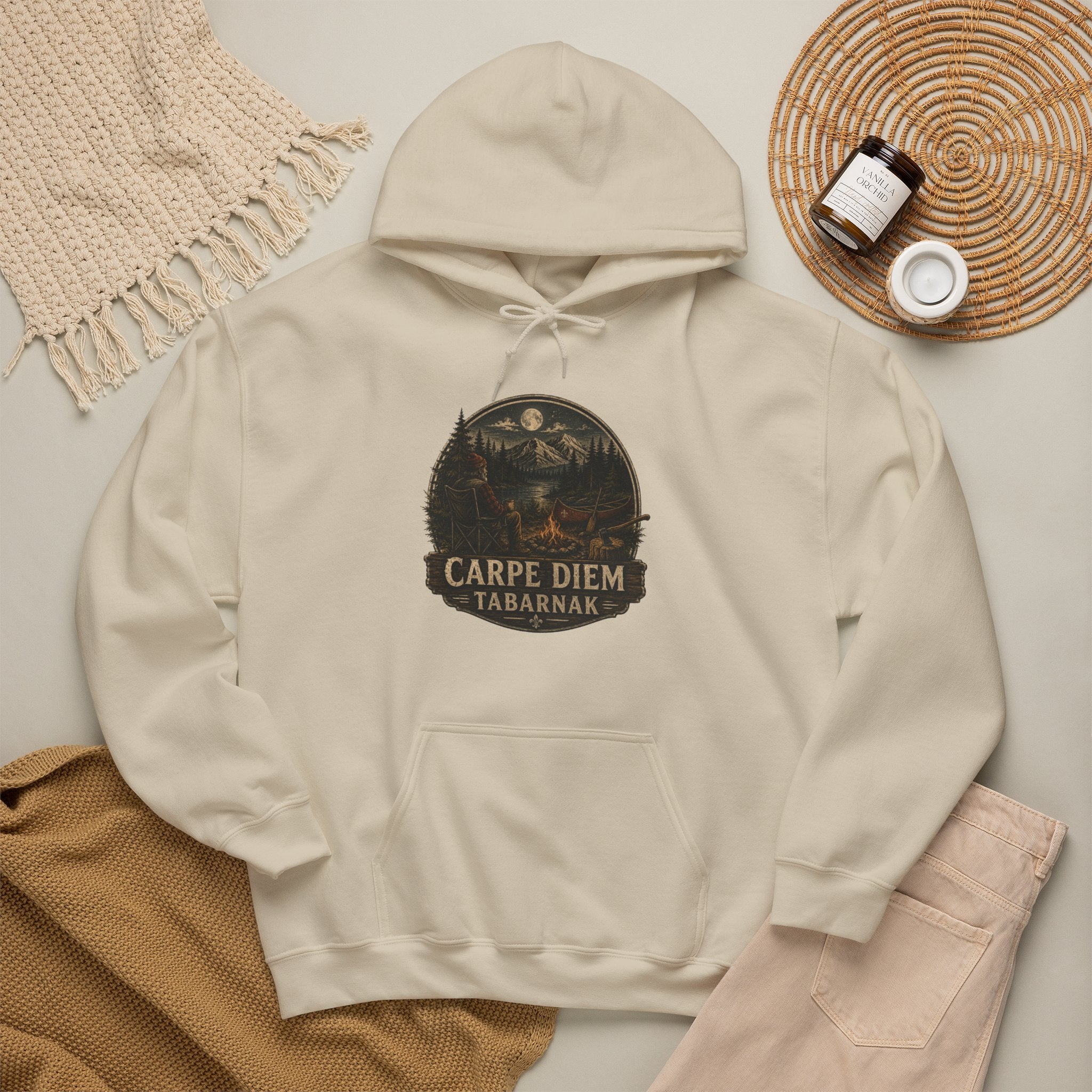 Carpe Diem Tabarnak - Hoodie