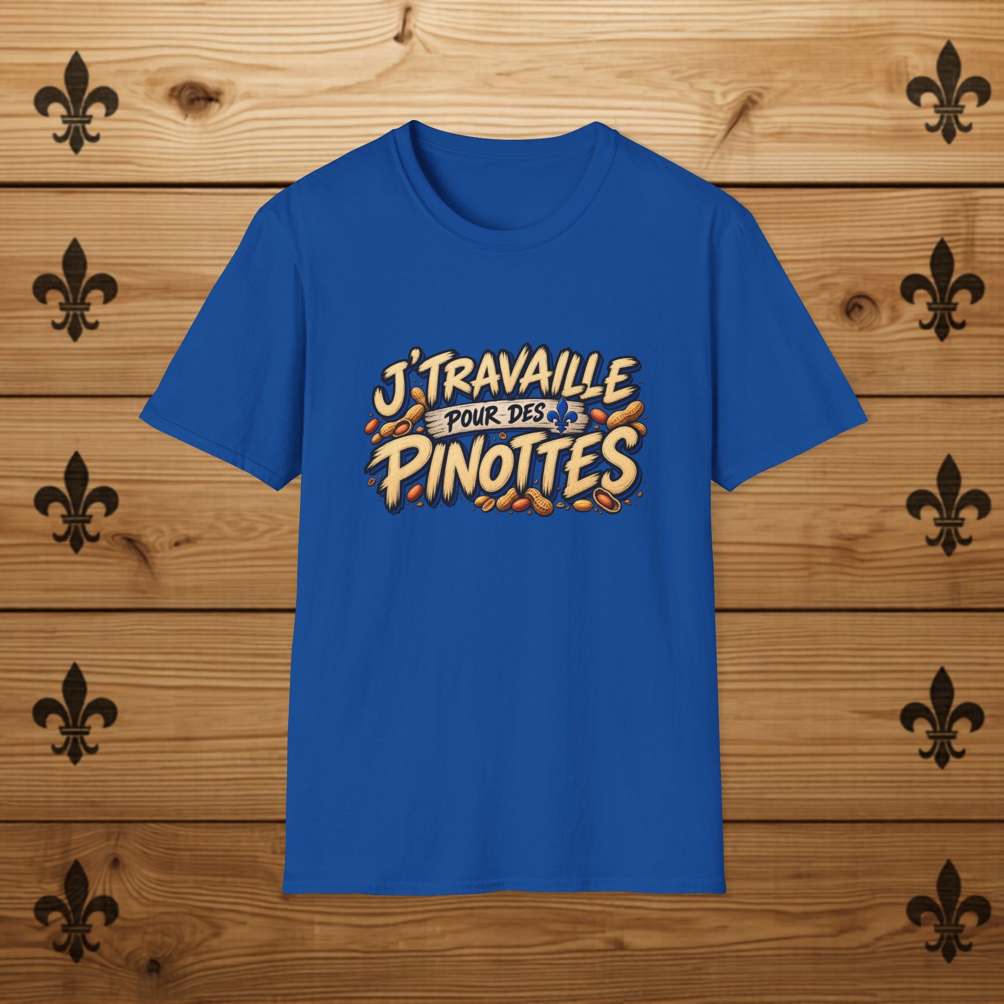 J’Travaille pour des Pinottes - T-Shirt