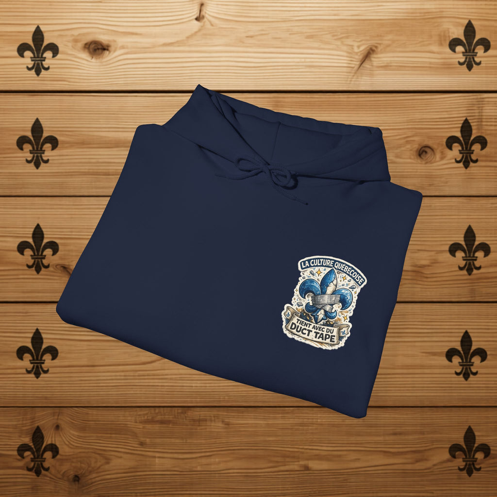 Fleur-de-lys Hoodie Humour Québécois Québec Day Funny Québec Shirt Québec Vintage Hoodie Québécois
