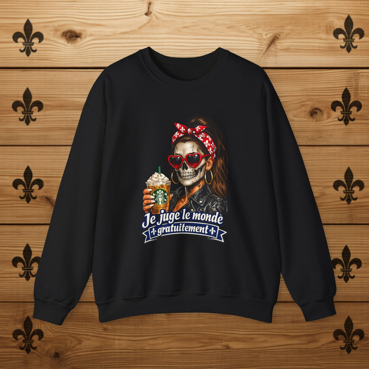 Je juge le monde gratuitement - Sweatshirt