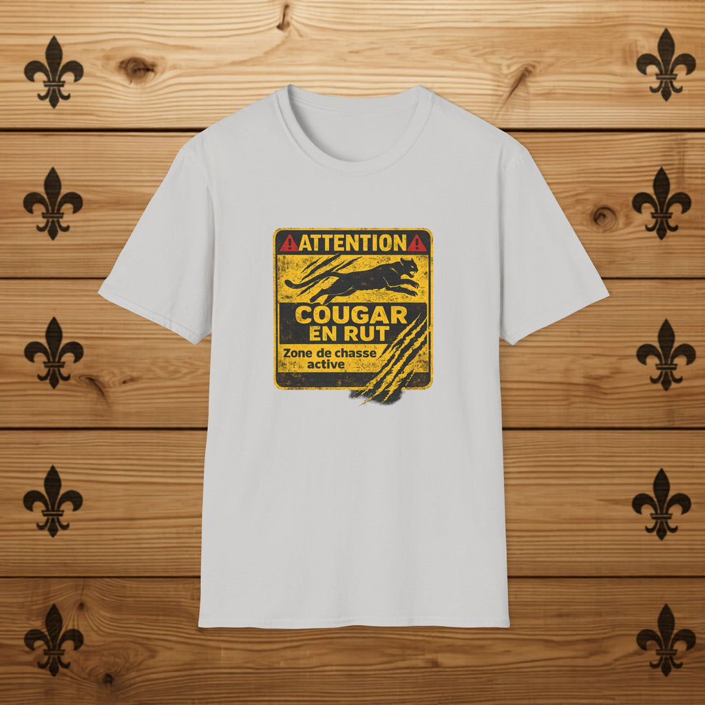 Attention Cougar en Rut - T-Shirt
