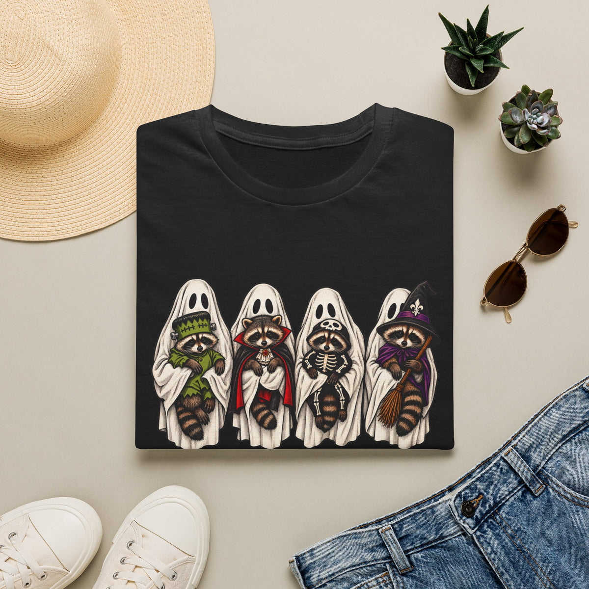 Fantômes et ratons - T-Shirt