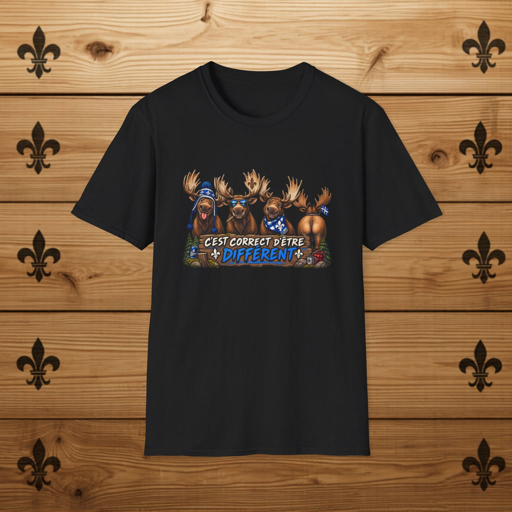 C'est correct d'être différent - T-Shirt