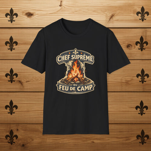 Chef Suprême du Feu de Camp – T-Shirt
