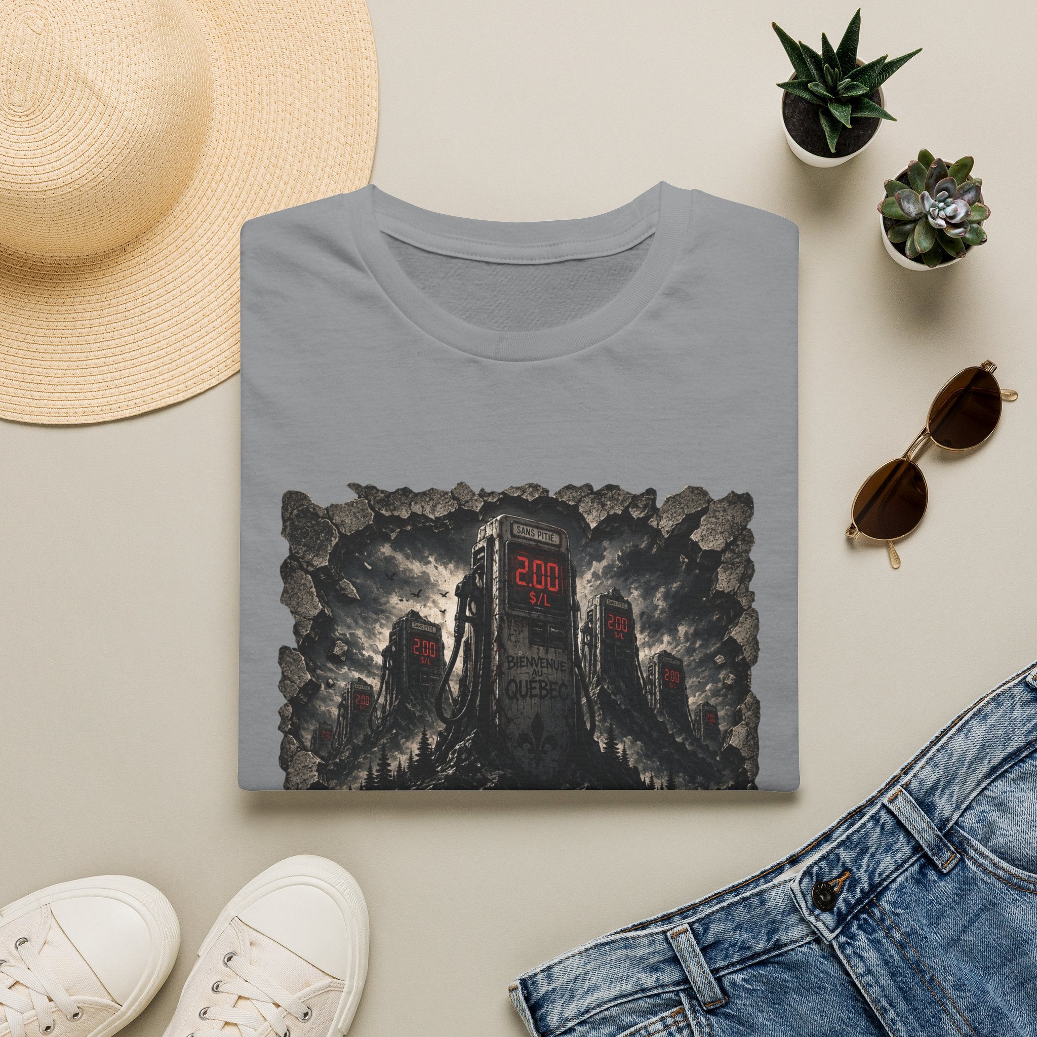Prix du gaz au Québec - T-Shirt