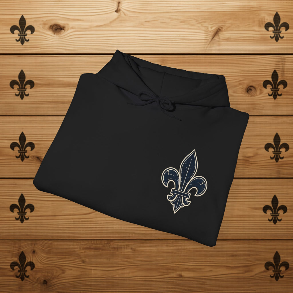 Hoodie Québécois Fleur de Lys  Les Draveurs Chandail Québec