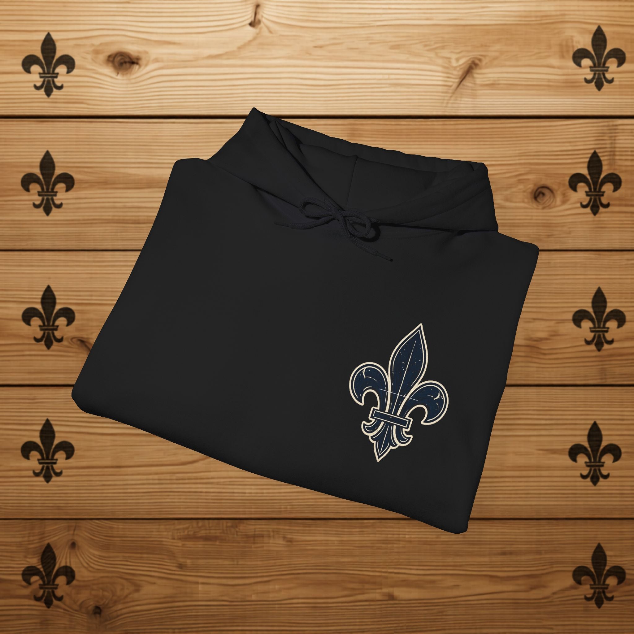Hoodie Québécois Fleur de Lys  Les Draveurs Chandail Québec