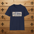 Je Me Souviens Plaque d'immatriculation - T-Shirt