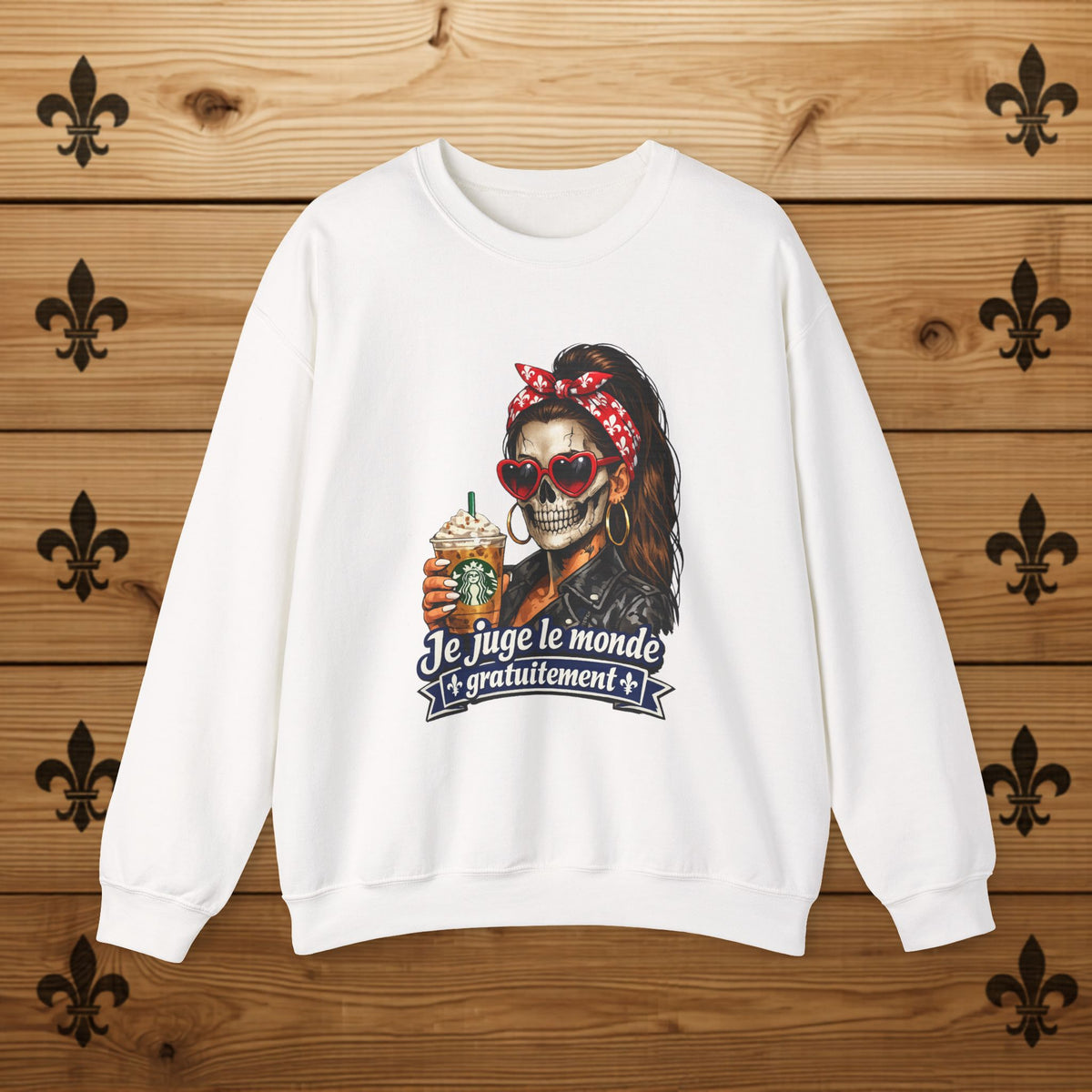 Je juge le monde gratuitement - Sweatshirt