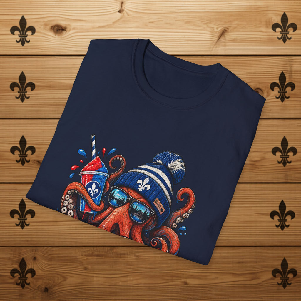 Fleur-de-Lys Octopus - T-Shirt