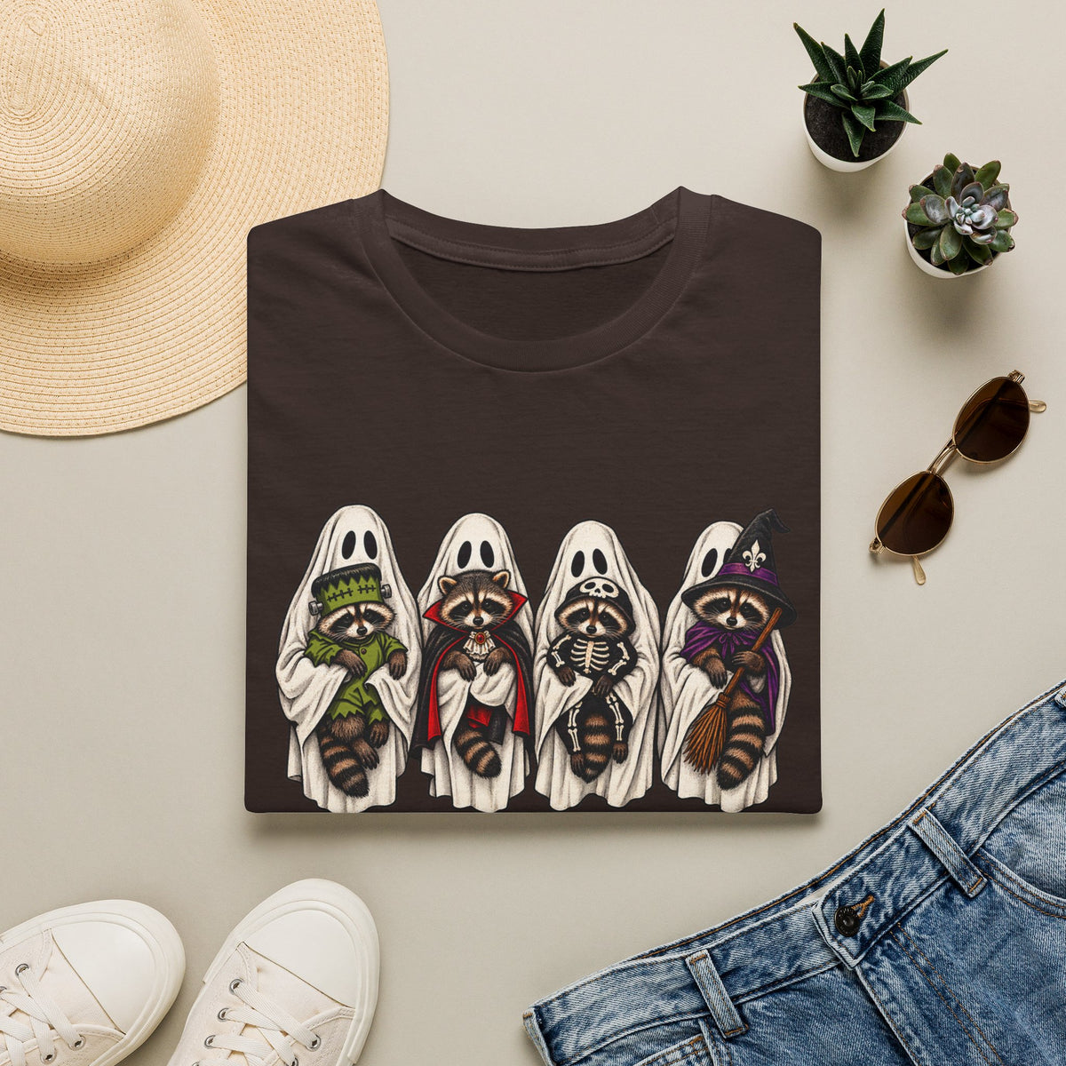 Fantômes et ratons - T-Shirt