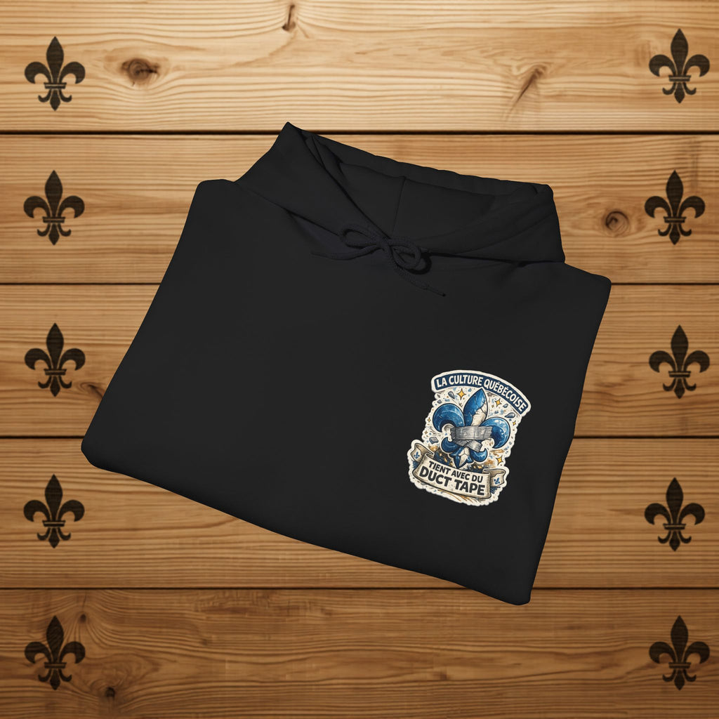 Fleur-de-lys Hoodie Humour Québécois Québec Day Funny Québec Shirt Québec Vintage Hoodie Québécois