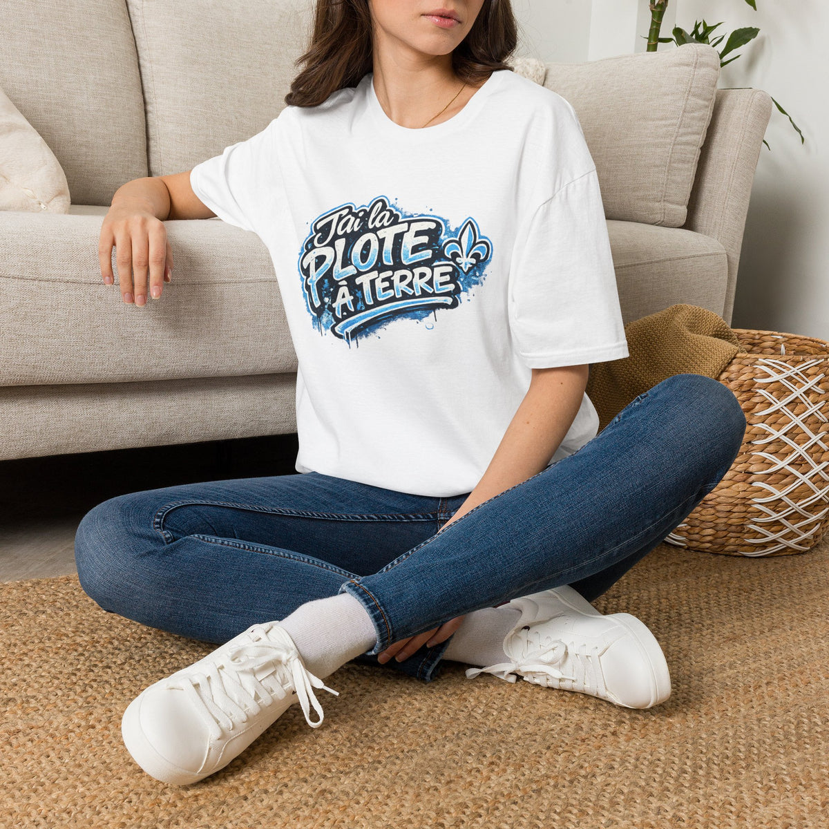 J'ai la plote à terre - T-Shirt