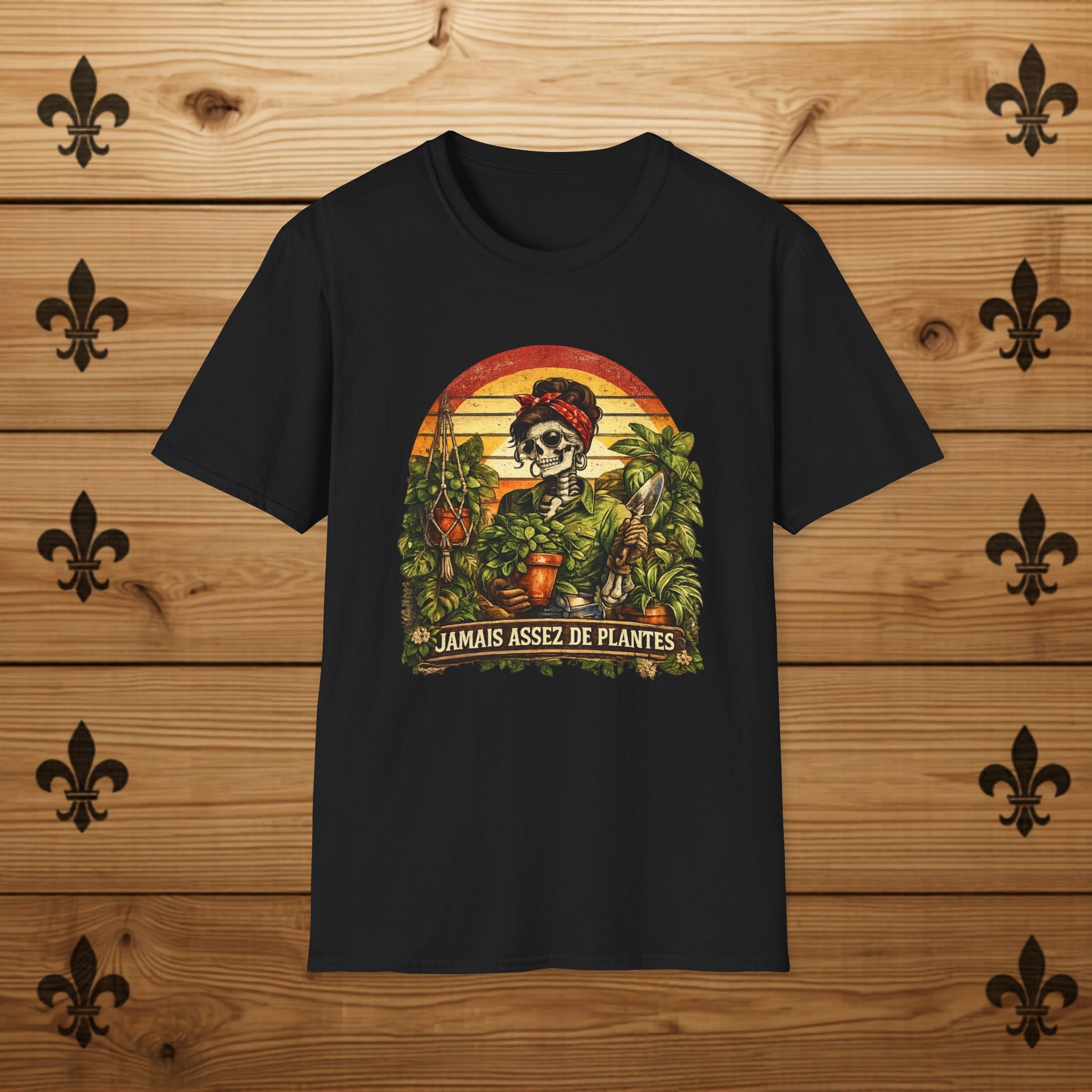 Skeleton Gardener Plant Lady T-Shirt Plant Lady Shirt Plant Lover Tee Plant Mom