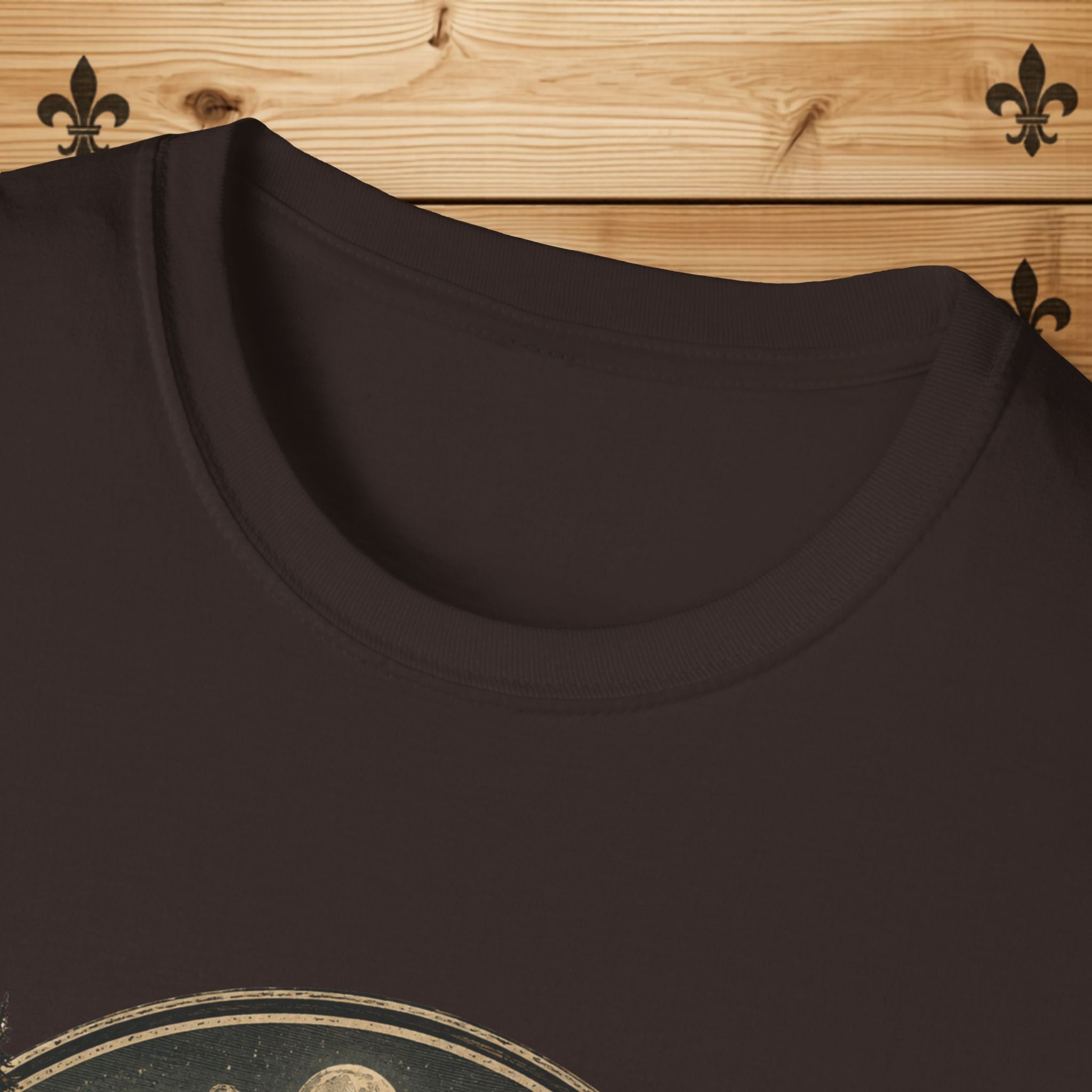 Carpe Diem Tabarnak Campfire Landscape T-Shirt Mountain Moon Forest Quebec Shirt