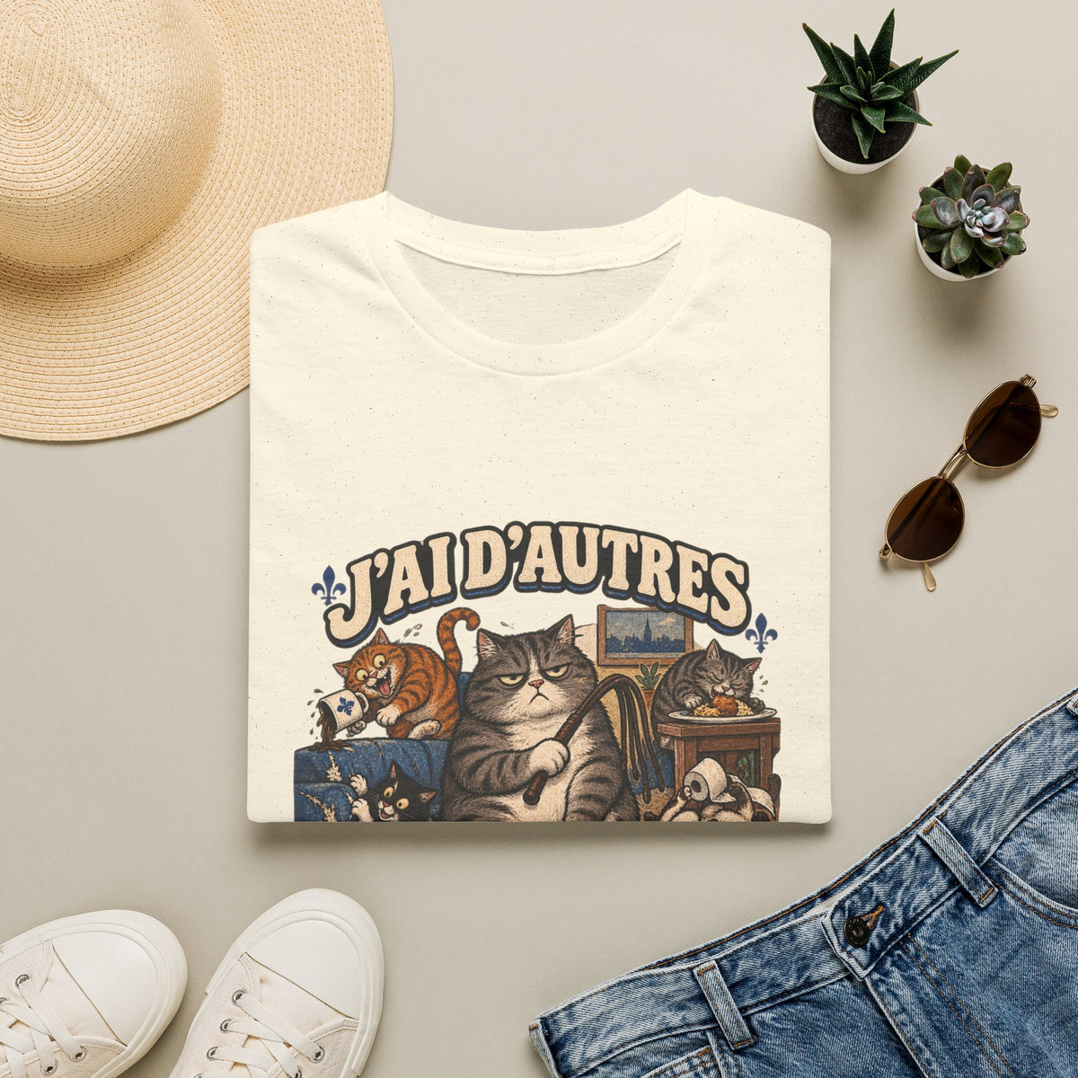 J'ai d'autres chats à fouetter - T-Shirt