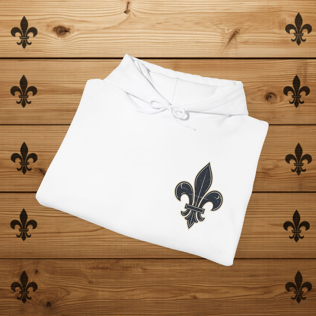 Hoodie Québécois Fleur de Lys  Les Draveurs Chandail Québec