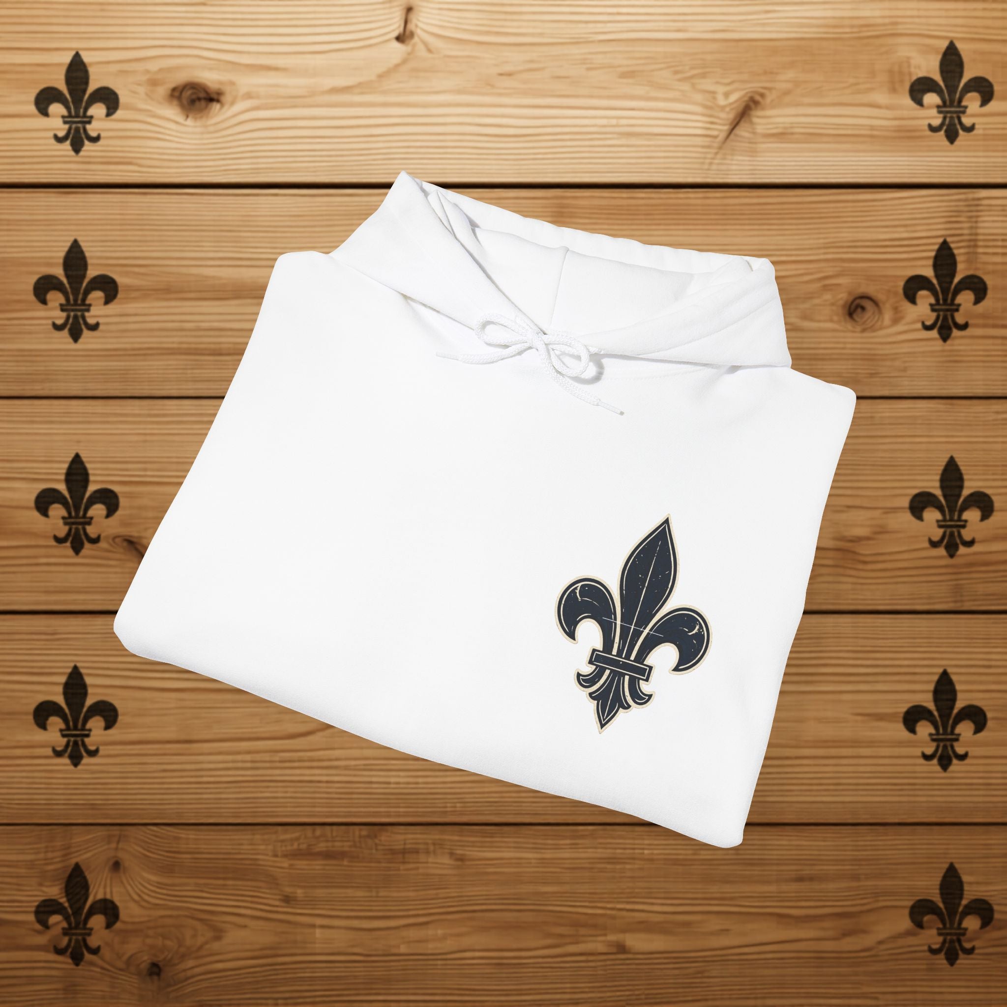 Hoodie Québécois Fleur de Lys  Les Draveurs Chandail Québec