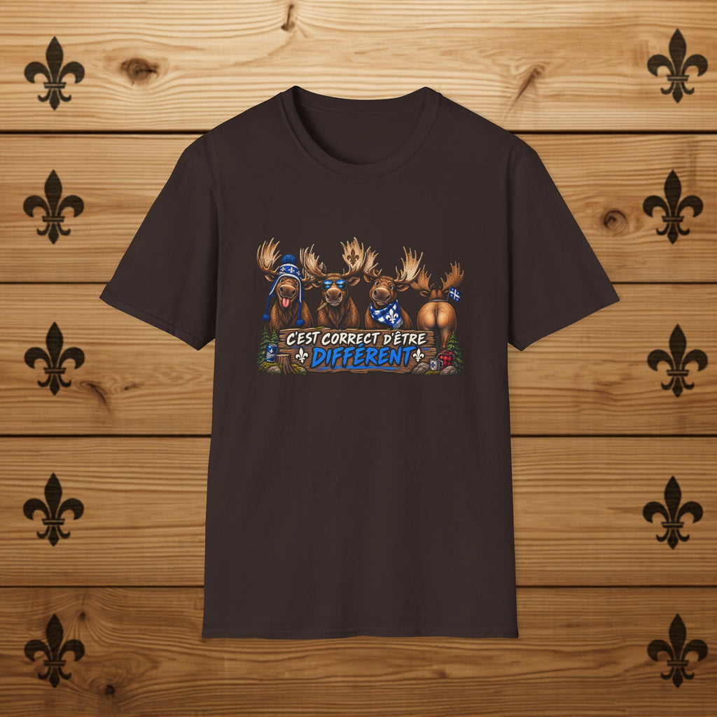 C'est correct d'être différent - T-Shirt