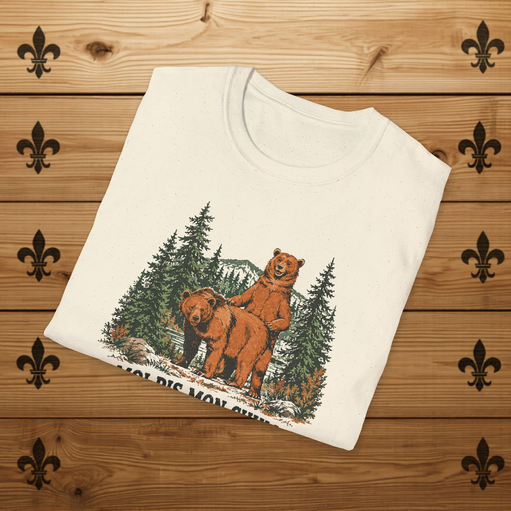 Moi pis mon chum ours - T-Shirt