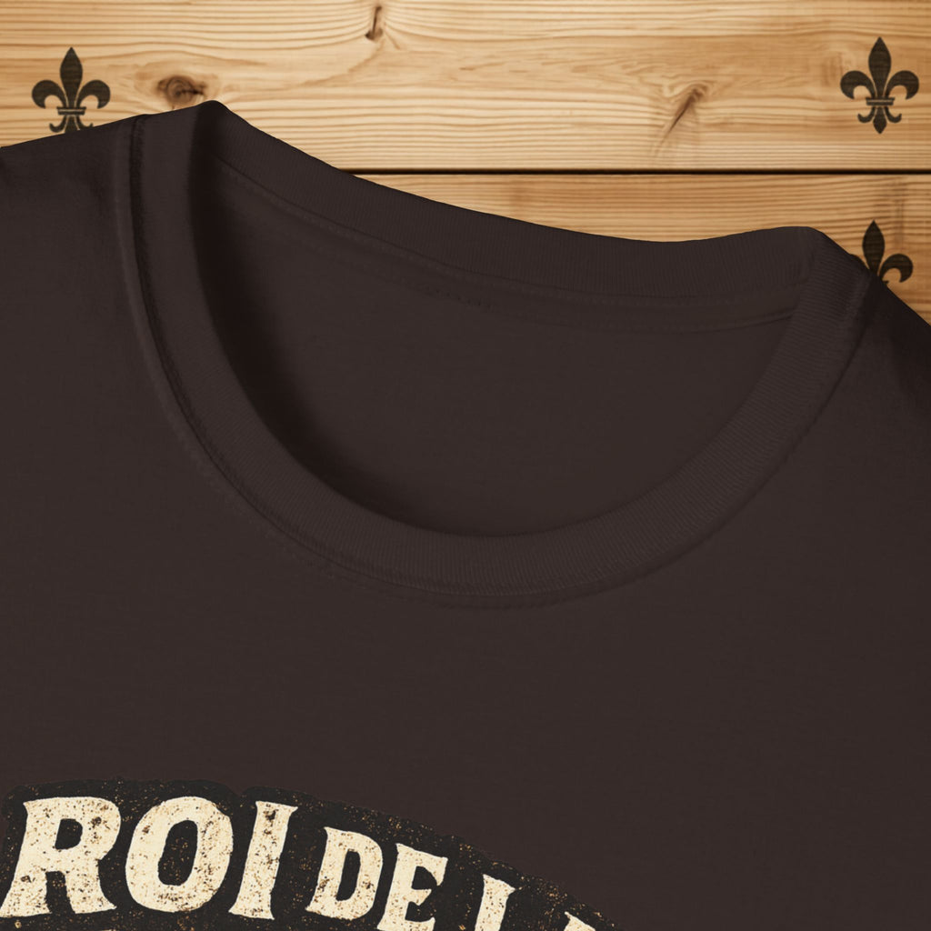 Roi de la Bouette T-Shirt Four Wheeler Mudding Offroad Forest Design Gars de Quatre Roues
