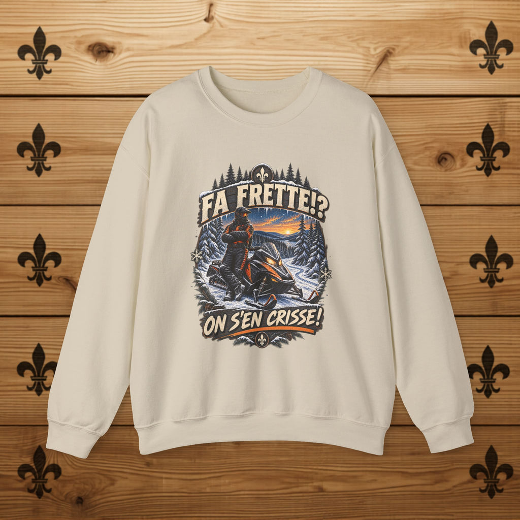 Fa Frette!? On s'en crisse! - T-Shirt