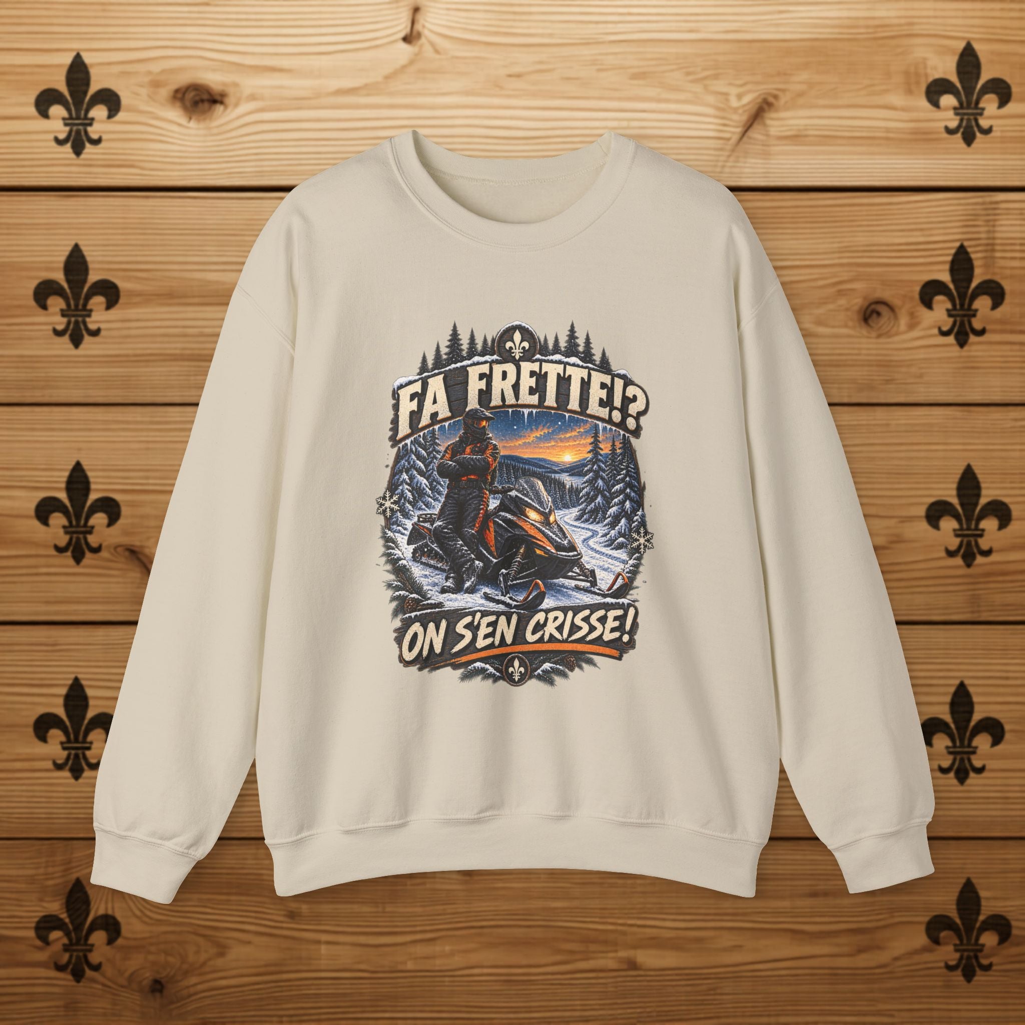 Fa Frette!? On s'en crisse! - T-Shirt