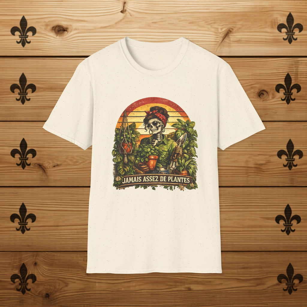 Skeleton Gardener Plant Lady T-Shirt Plant Lady Shirt Plant Lover Tee Plant Mom