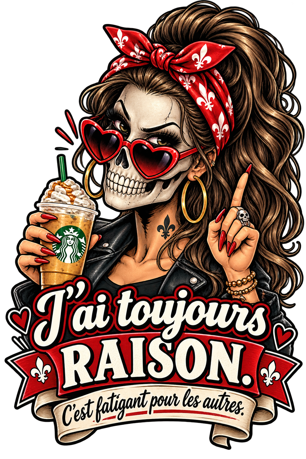 J’ai toujours raison - T-Shirt Québécois